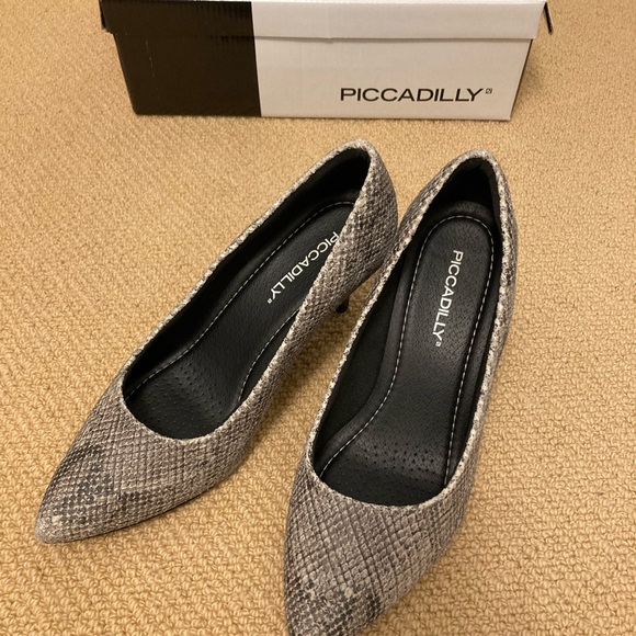 Animal print classy low heel pumps - Picture 4 of 7